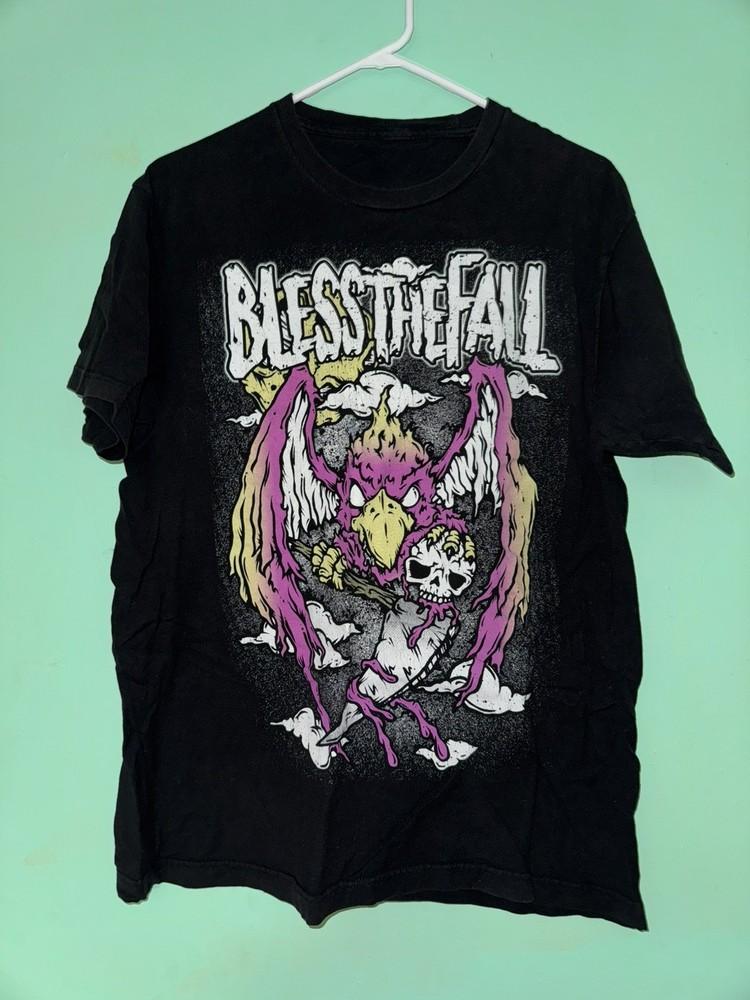 Vintage Blessthefall Metal Band T Shirt All Size Short Sleeve S5XL ZL567 Unisex T-Shirt M