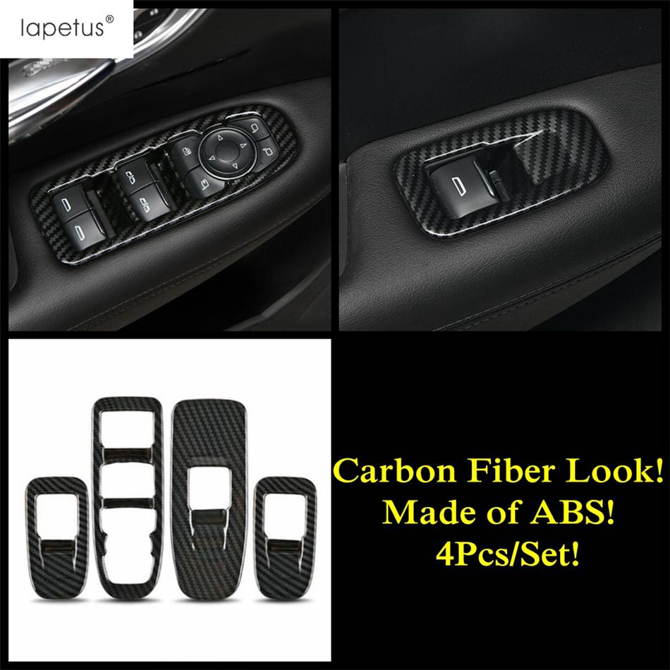 Gear Shift Water Cup Holder / Window Lift / Head Lamp / Reading Light Frame Cover Trim For Cadillac XT6 - Accessories