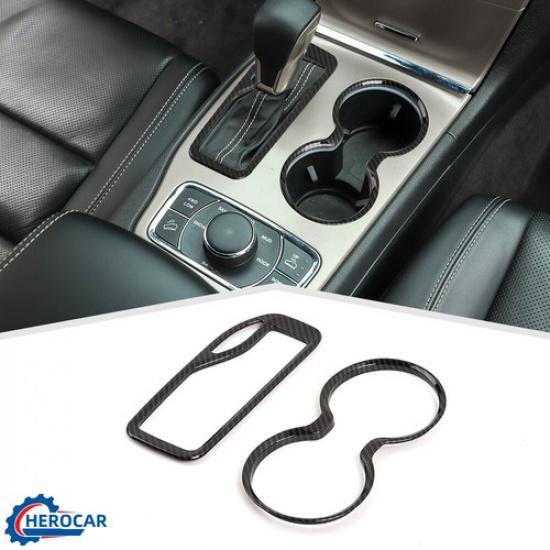 Gear Shift Cup Holder Cover Trim for Jeep Grand Cherokee 2016- Interior Part