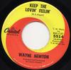 7inch Record WAYNE NEWTON  Keep The Lovin Feelin  Remember  5514 Capitol Records 1965 US Rock Used