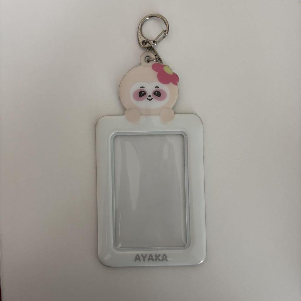 [USED] NiziU Nizoo Trading Card Case Ayaka Ano Trading Card