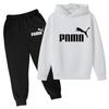 Kinder Herbst Winter Kleidung Hoodie Buchstaben Marke Pullover Jungen Mädchen 3-12 Jahre Sweatshirt+Hose Charmantes Freizeit Party Sport Set