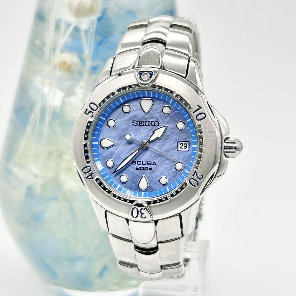 [USED] SEIKO SCUBA 200m 7N35-6A80 Quartz Watch