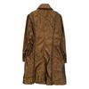 ISSEY MIYAKE IM33FA510 Bronze Metallic Color Zipper Design Trench Coat Coat 3 bronzeUsed