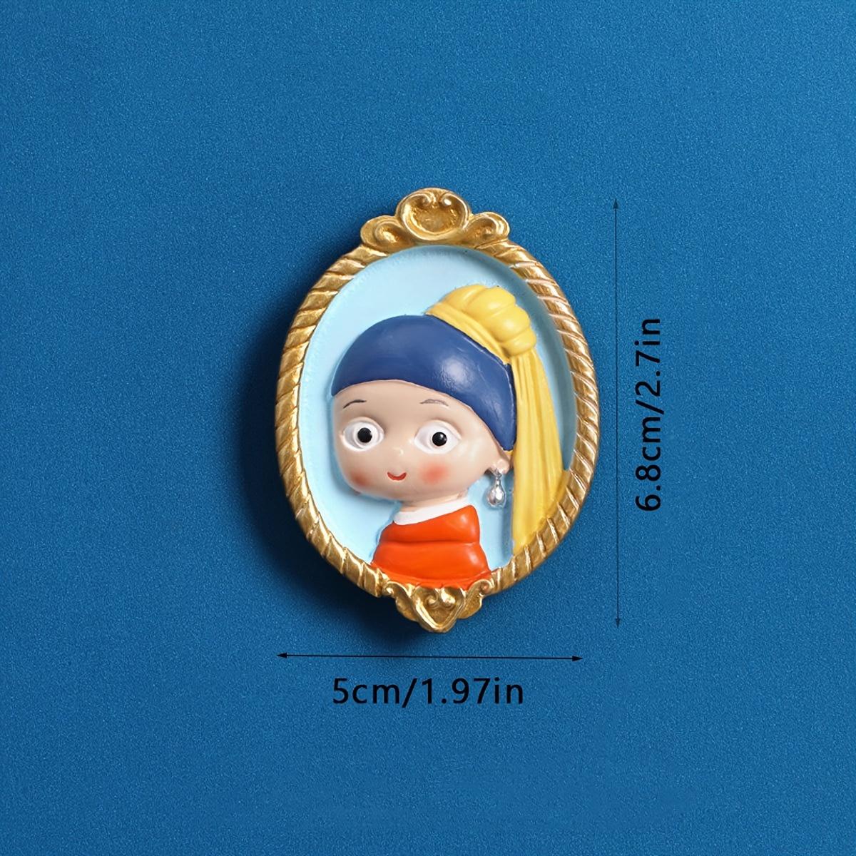 

Resin Refrigerator Sticker 3D Cartoon Magnetic Refrigerator Sticker Handmade refrigerator magnets Perfect for art enthusiasts