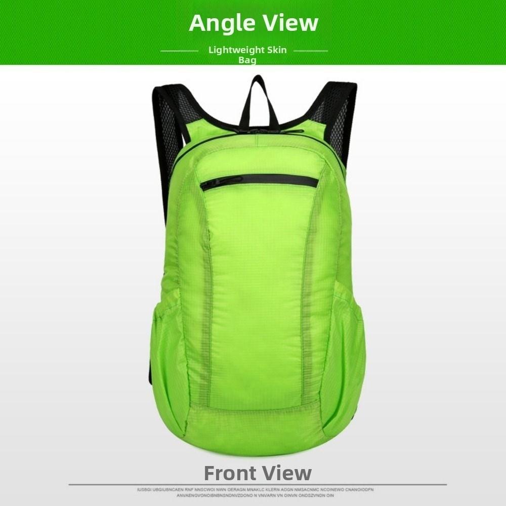 Waterproof Mountaineering Packable Backpack Sports Travel Daypack Bag  For Men Women
