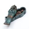 Egyptian Statue Resin Craft Aquarium Decoration Accessories, Ancient Egyptian Mummy Figurine With Coffin Creative Ornament For Fish Tank Decor