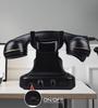 Vintage Rotary Landline Phone: Antique Retro Telephone for Home or Hotel
