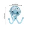 Baby Stroller Fan with Flexible Tripod Baby Car Seat Fan 3-Speed Adjustment Small Personal Fan 500mAh for Baby Stroller Student