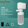 Silent Aquarium Filter Pump 3 In 1 Suction Cup Aquarium Internal Filter White Submersible Fish Tank Air Oxygen Aerator