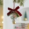 1pc Christmas Ornaments Christmas Bells Garland Pendant Christmas Tree Ornaments Atmosphere Scene Pendant
