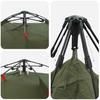 Fishing Tent for 4 Persons Olive Green Quick Release