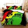 3D Print Bob Marley Zanger Beddengoed Set Dekbedovertrek Aangepast Bed Quilt Cover Voor Kinderen Jongen Volwassenen Beddengoed