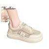 Popular Student Mesh Little White Shoes Women's 2025 Summer New Stepping On Shit Douyin Xiaohongshu Same Sports Women's Shoes