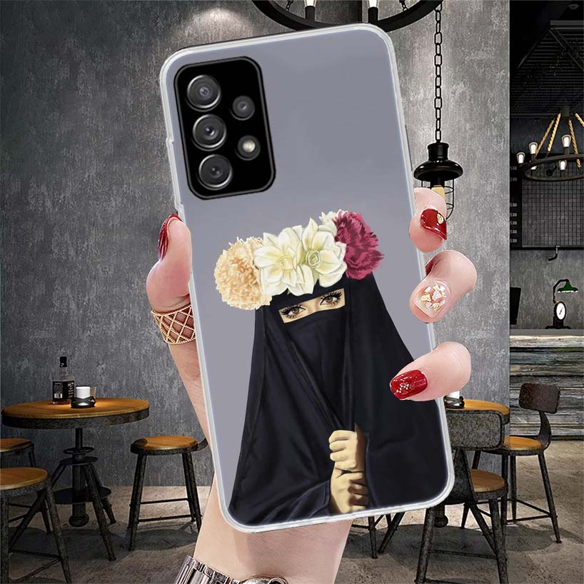 

Чехол для телефона с мусульманскими исламскими глазами для Samsung Galaxy A51 A52 A71 A72 A42 A32 A22 A02S A12 5G A21S A31 A41 M12 M21 M31S Shell C Samsung A71 5G