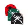 New Jacquard Autumn/Winter Halloween Spider Knit Hat for Men and Women