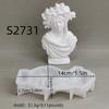 Classical Silicone Mold Flexible Home Decor Mold 3d Female Bust Mold Elegant For Home Decor Artistic Sculpture Aromatherapy