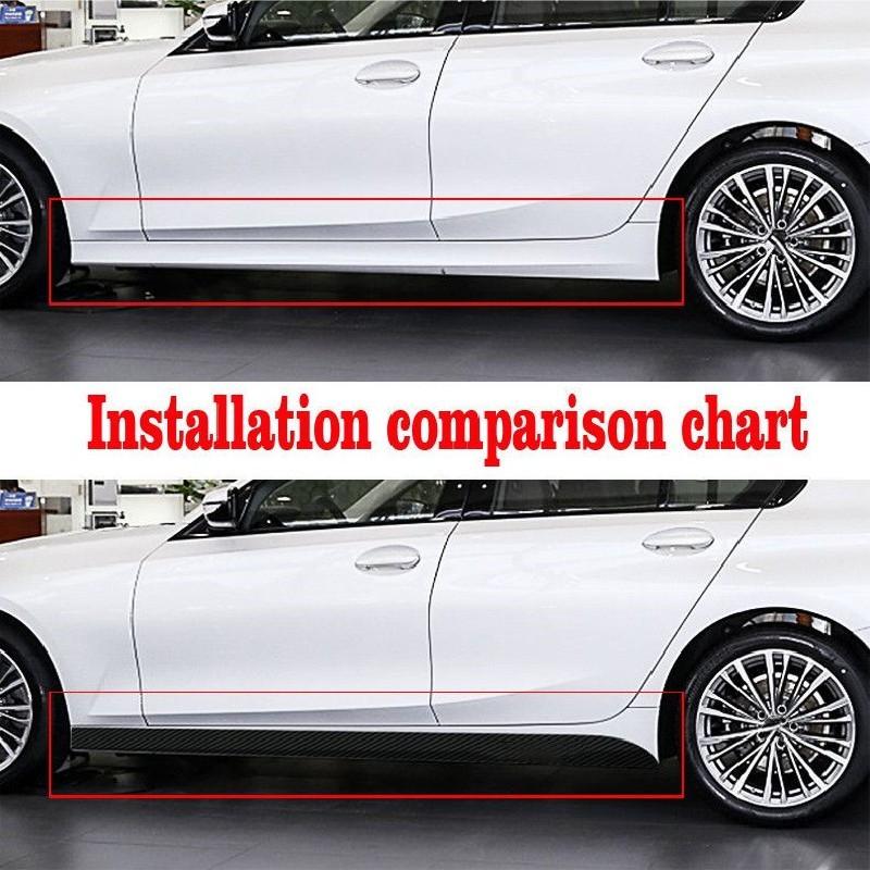 Upgraded Material Car Body Door Side Skirt Vinyl Sticker For BMW 5 Series E12 E28 E34 E39 E60 E61 F07 GT F10 F11 F18 G30 G31 G38