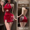 Sex underwear pure desire sexy classical cheongsam nightclub lace temptation temperament thin uniform no-take pajamas set