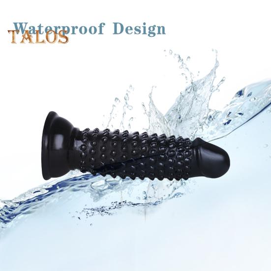 Anal Plug Strong Suction Cup Dildo Soft And Sensual Simulation Bump Design Penis Thrusting Sex Dildo Female Supply