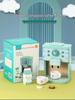 Kids' Wooden Coffee Maker & Mixer: Pretend Kitchen Playset for Early Learning & Role-Playing