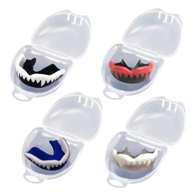 4Pcs Sports Mouth Guard for Adults Youth High Impact Resistance Athletic Teeth Mouth for Boxing