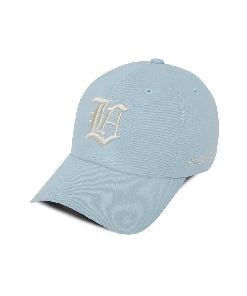 Line Binyu New La Bold Cotton Ball Cap - Sky Blue