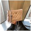 Large-capacity bag women's spring and summer new shoulder crossbody diamond chain women's bag versatile simple stray bag