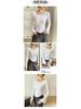 Women's Autumn/Winter Modal Round Neck Flared Long Sleeve Slim Base Layer Top