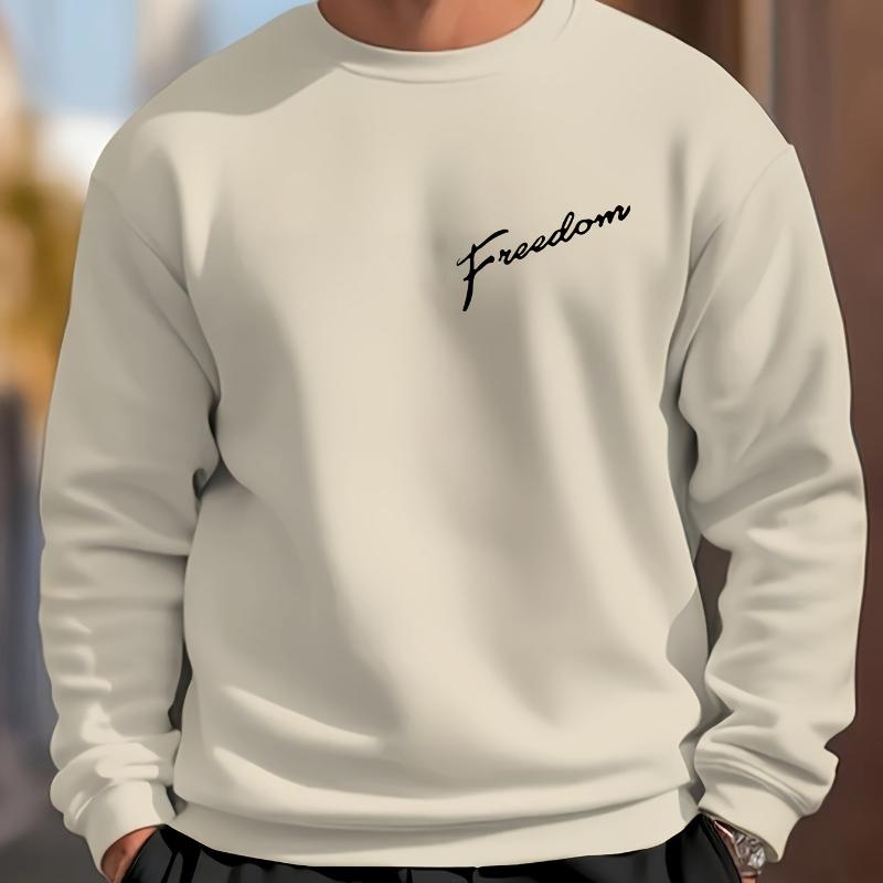 

Men s Crew Neck Sweatshirt, Shrink-Resistant S