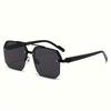 New Stylish Oversized Metal Frame Fashion Glasses for Men and Women Featuring a Dual Beam Design Perfect for Activities
