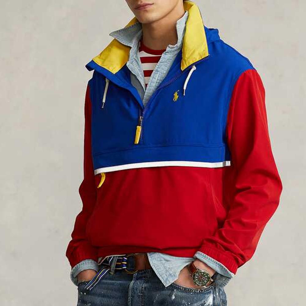 Polo Ralph Lauren Packable Hooded Pullover Zip Jacket Men Jackets Multicolor MNPOOTW16020800