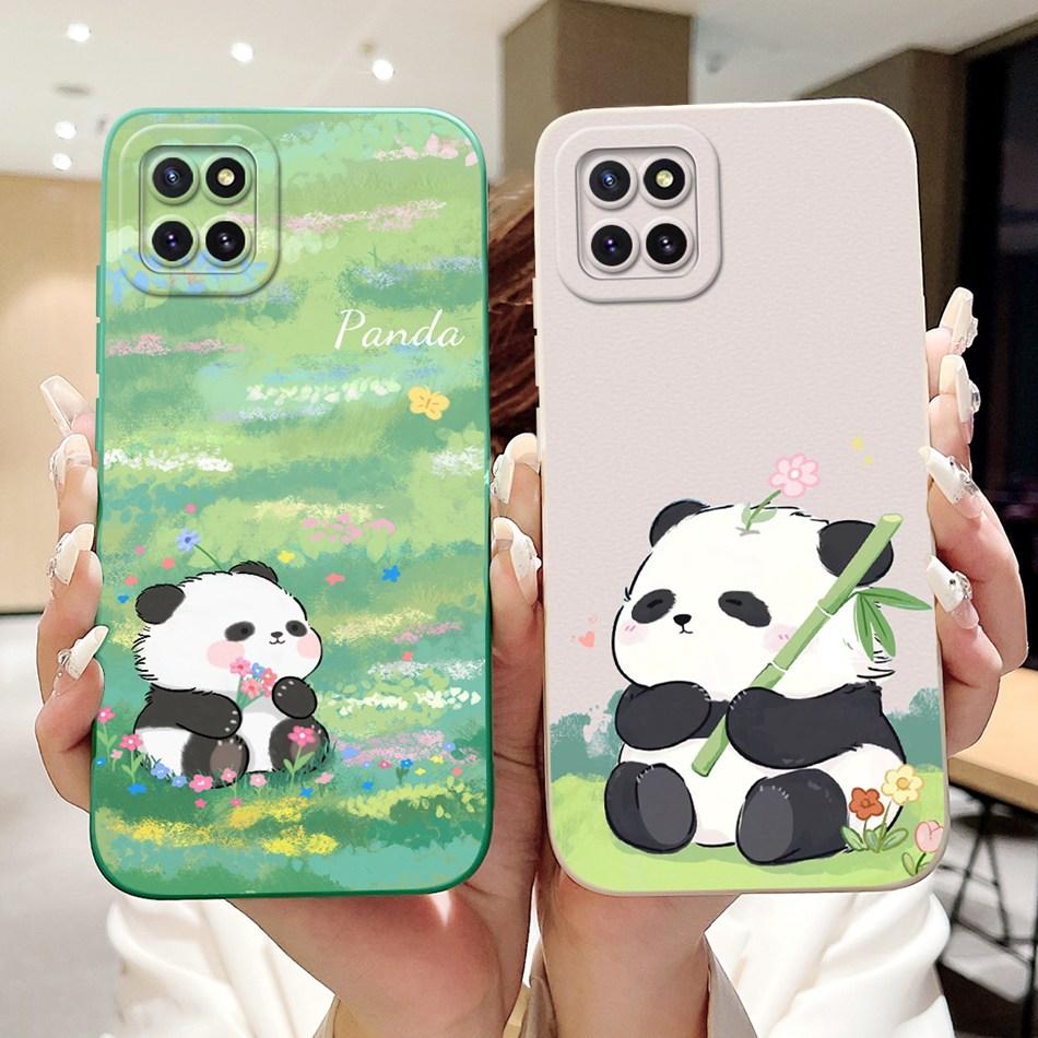 For Samsung Galaxy Note 10 Lite A81 SM-N770F Cute Panda Rabbit Cartoon Soft Silicon Case For Samsung Note10 Lite Shockproof Case