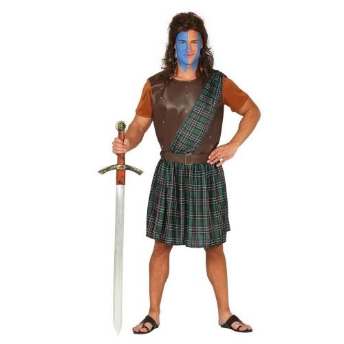 Fiestas Guirca Mens Scottish Warrior Costume Set