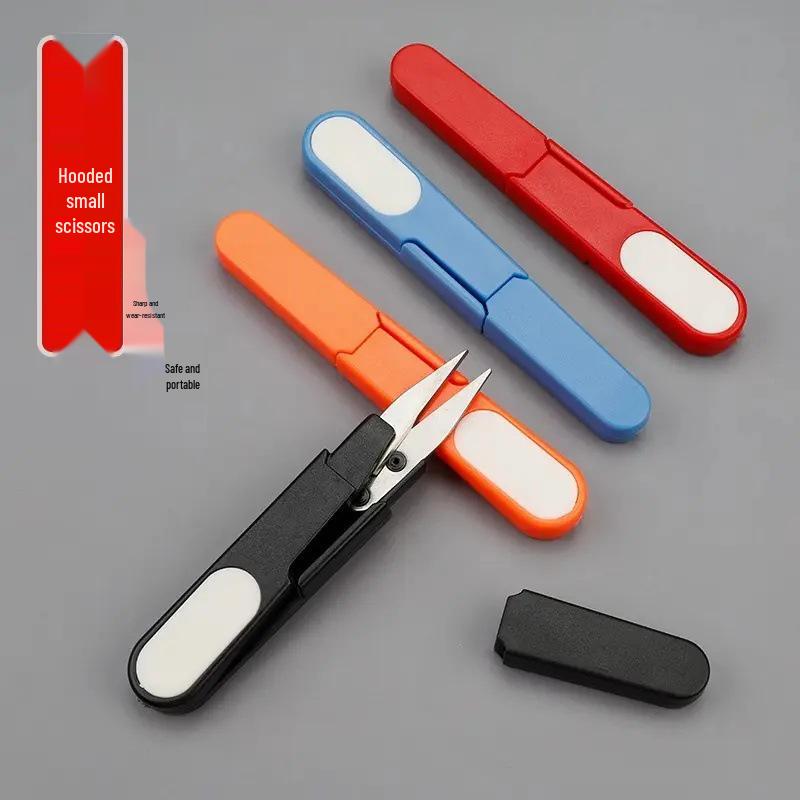 

Ножницы Рыболовный Мини Набор: Нержавеющая сталь, Крышка, Резаный листовой свинец, Портативная восьмерка Random Color (3 pieces) with Cap Protection