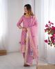 Women Party Wear Designer Kurta Pant Dupatta Set Indian Bollywood Top Tunic Kurti