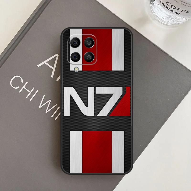 N7 Mass Effect Case For Samsung Galaxy M16 M36 M56 M33 M53 M13 M12 M32 M52 M20 M15 M55 M31 M14 M35 M34 M54