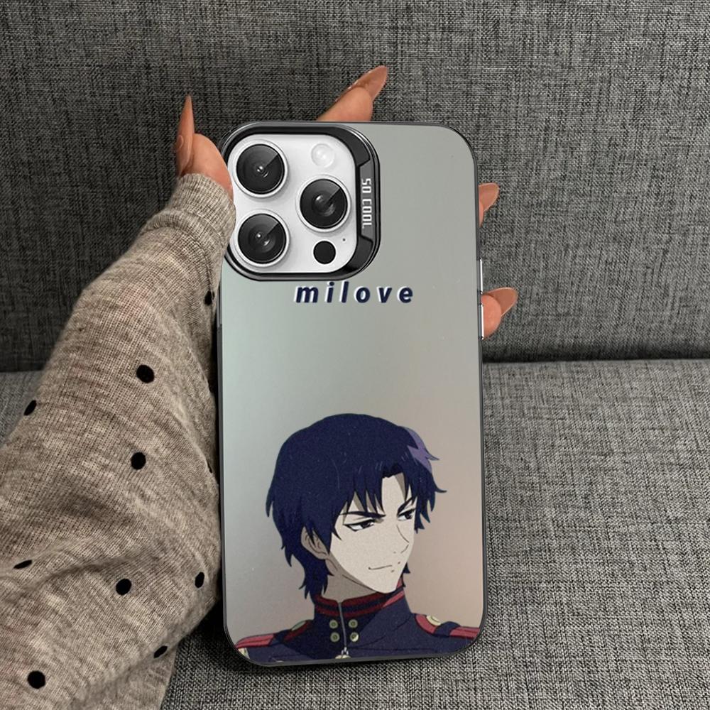 Anime Seraph of the end Guren Ichinose Phone Case For iPhone 16 15 14 13 12 11 Pro Max X XR 8 7 Plus Matte Shockproof Back Cover