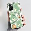 Cute Cartoon Case For ZTE Blade A72 4G Fundas Capa For Blade V40 vita Printing Shell Protective Cover Soft Silicone Black Casing