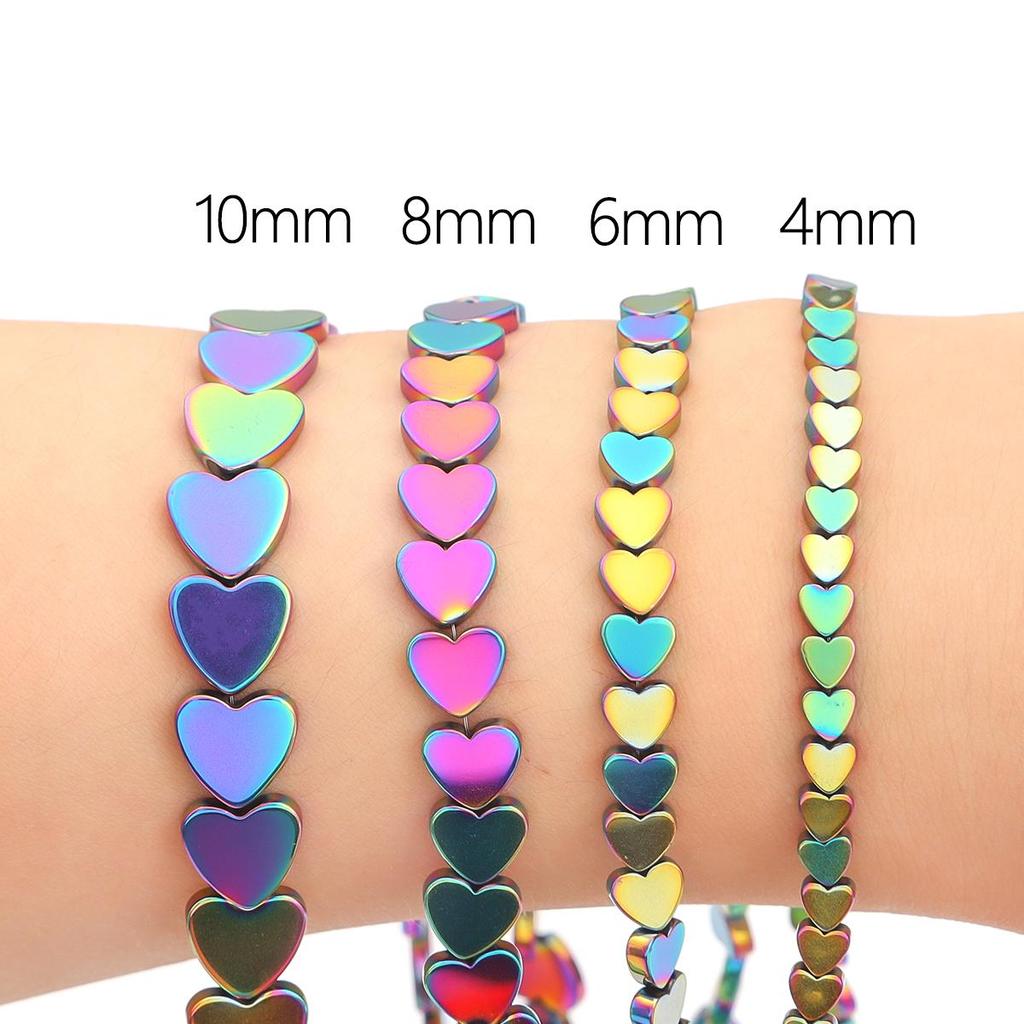 Koraliki z kamienia naturalnego Czarny kamień żółciowy z prostym otworem Brzoskwiniowe koraliki w kształcie serca do tworzenia biżuterii DIY Bransoletka Naszyjnik Anklet