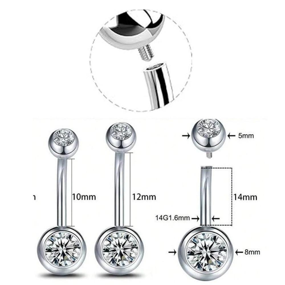 Dangle Design Belly Piercing Jewelry Titanium Material Body Jewelry  Body Piercing