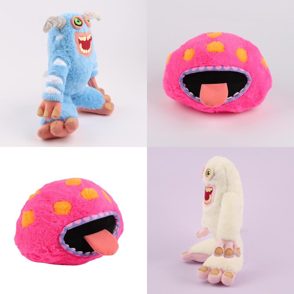 Pluszowa zabawka My Singing Monsters Niebiesko-Biało-Różowa
