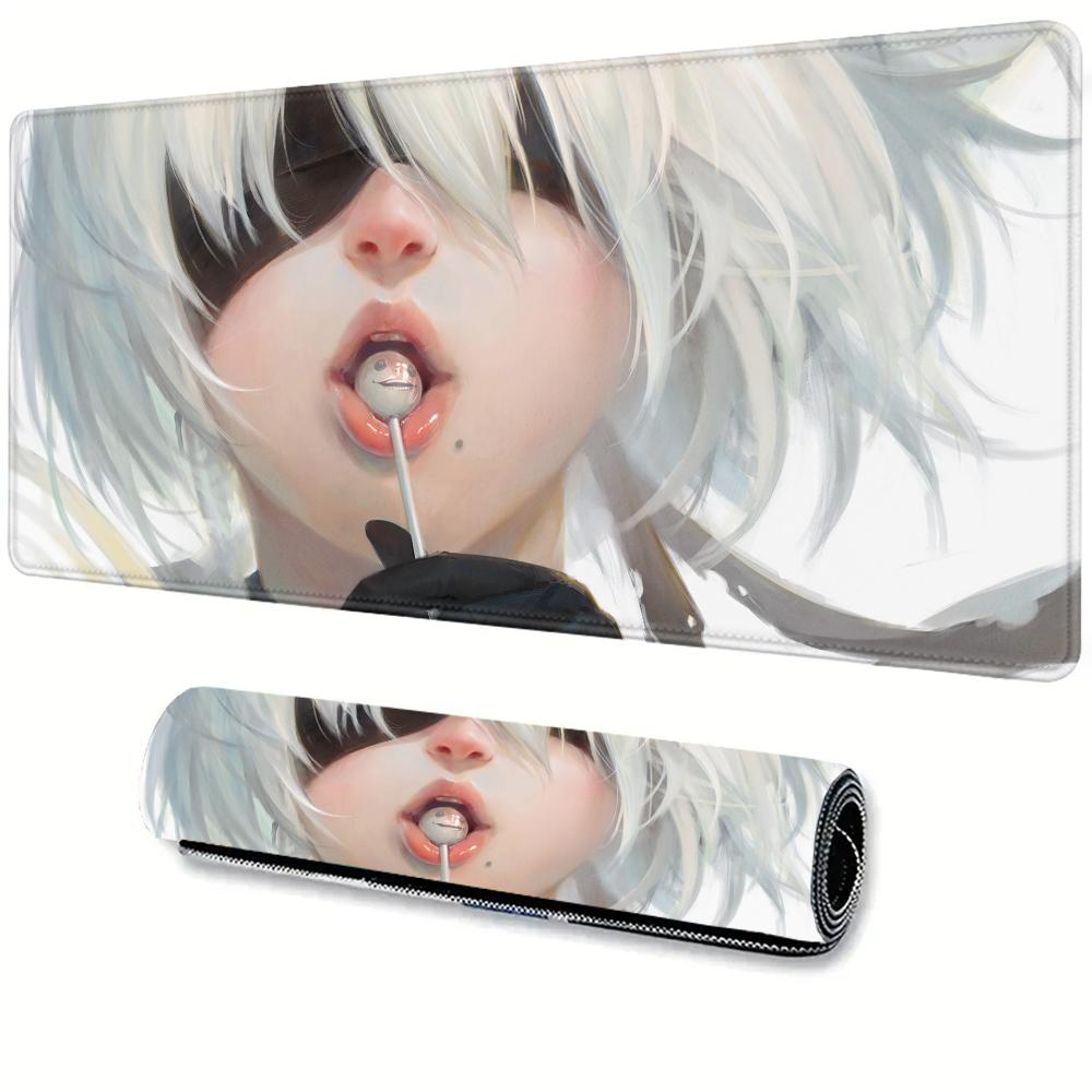 NieR Automata x Mouse Pad Gaming Accessories Keyboard Desk Mat Computer Deskmat Pc Gamer Mats Anime Sexy Girl Mousepad Xxl