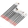 15PCS Art Painting Brushes for Gouache Watercolor Acrylic Oil Painting