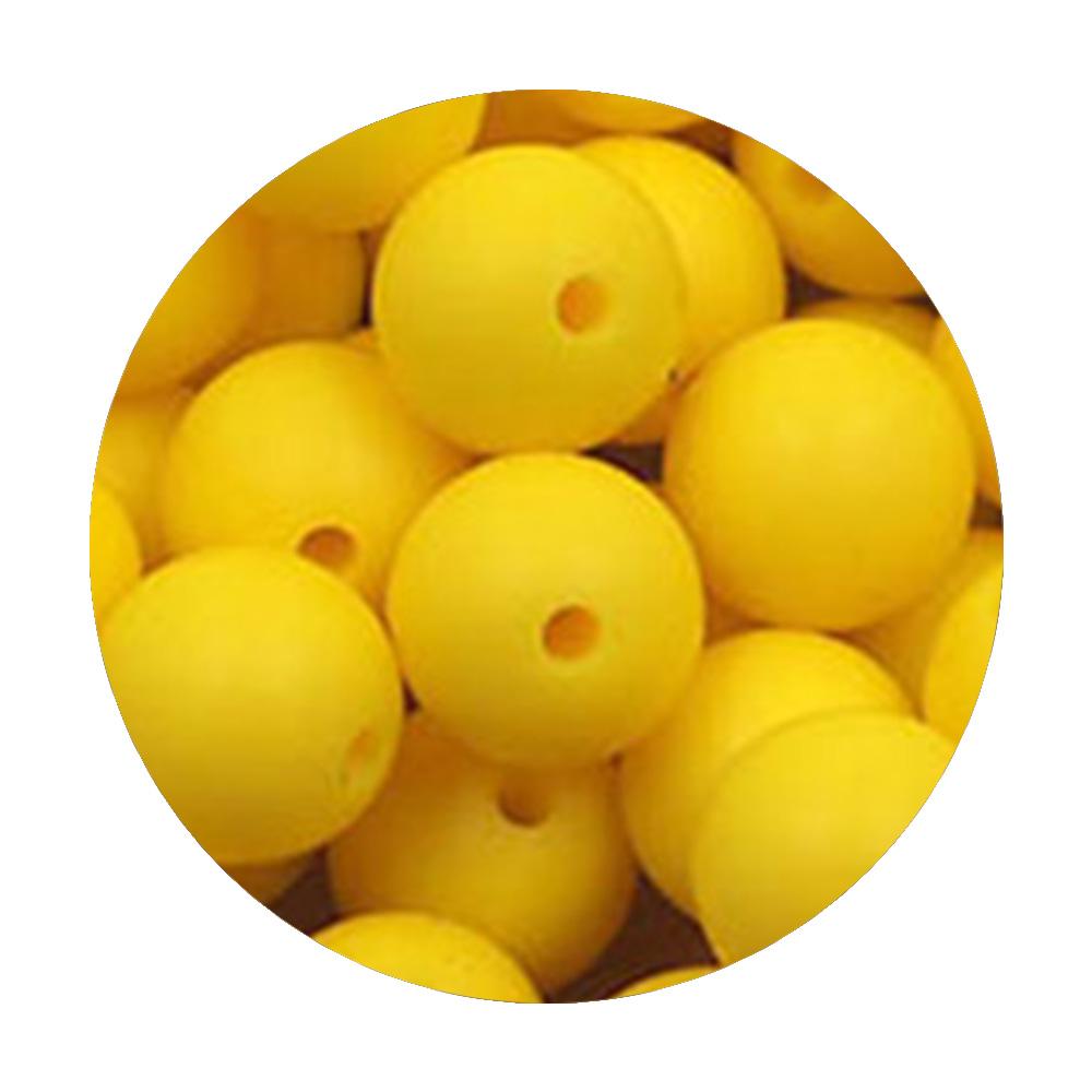 50Pcs/lot 9/12/15mm Loose Beads Silicone Round Beads Pearl Beads Food Grade For Jewelry Making DIY Handmade Accessories