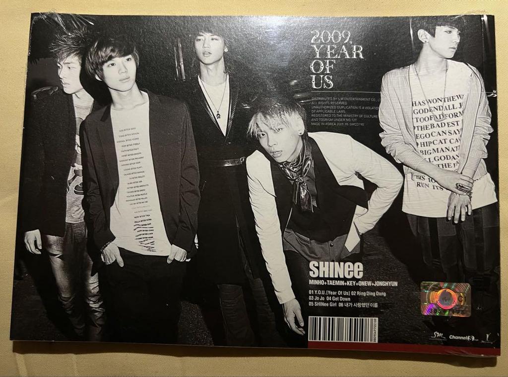 [USED] Rare SHINee 2009 YEAR OF US