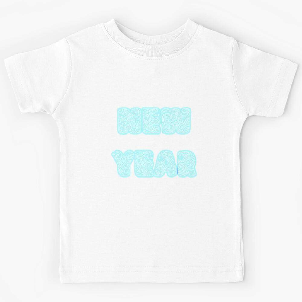 New year at the beach Kids T-Shirt 100