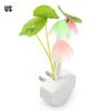 Lotus Leaf Water Grass Colorful Little Night Light 3D Light LED Mushroom Night Lights Floral Lamp