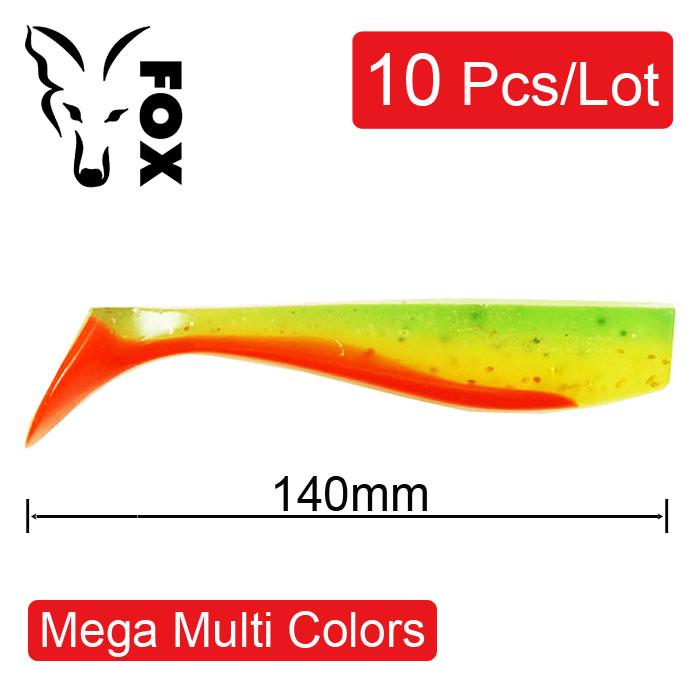 

FOX SWIMMER силіконова приманка для риболовлі 140 мм - 10 шт. упаковка 026-10 pcs