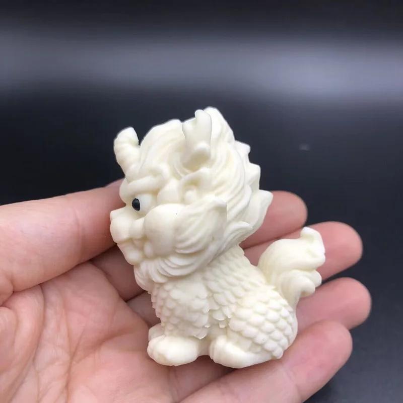 

Unicorn Kirin Mascot Decorative Mini Statue Chinese Characteristics Lucky Animals Cute Home Room, Office Car Ornaments